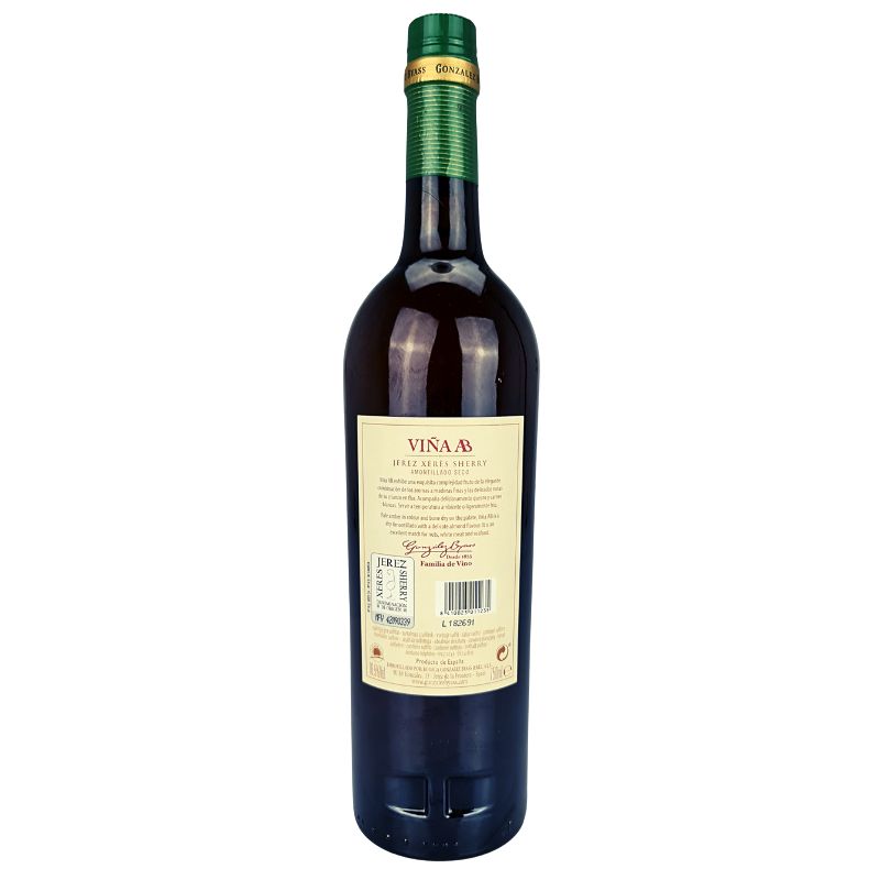 Gonzalez Byass Amontillado 12 Jahre – weitere Produktansicht