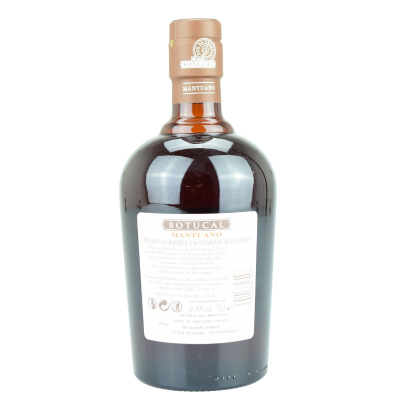 Botucal Mantuano Rum – weitere Produktansicht