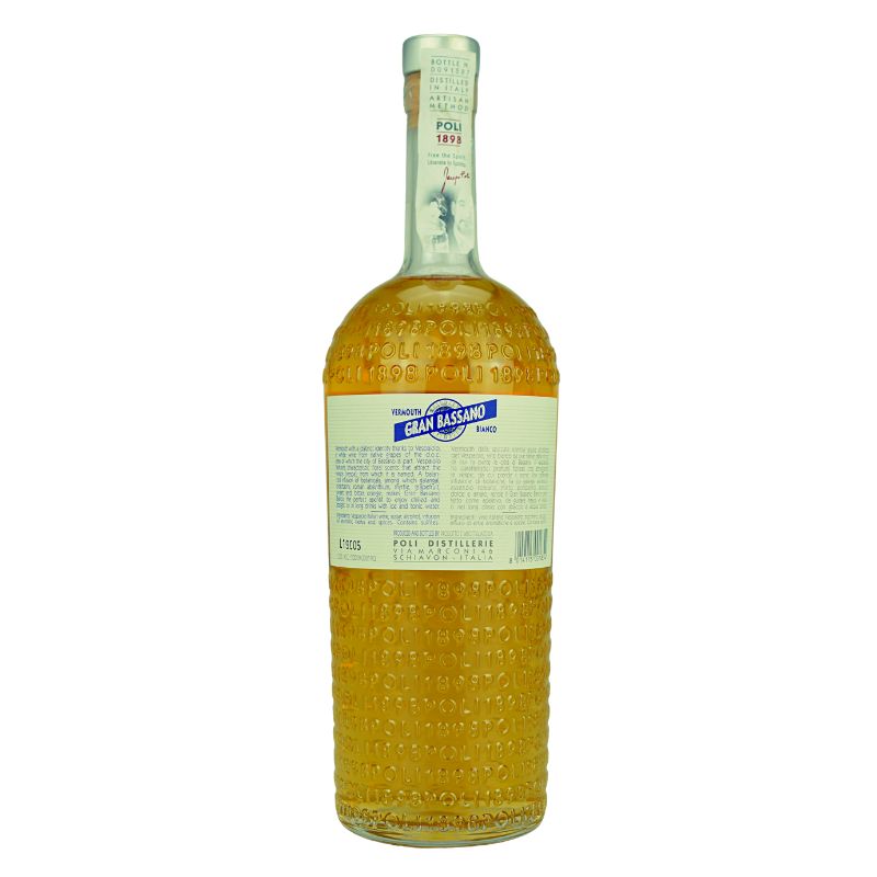 Poli Gran Bassano Vermouth Bianco – weitere Produktansicht