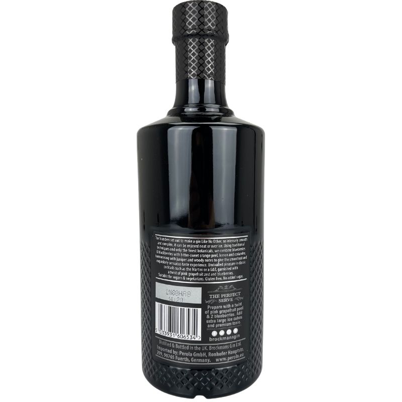 Brockmans Premium Gin – weitere Produktansicht