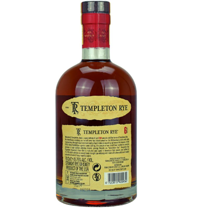 Templeton Rye 6 Jahre