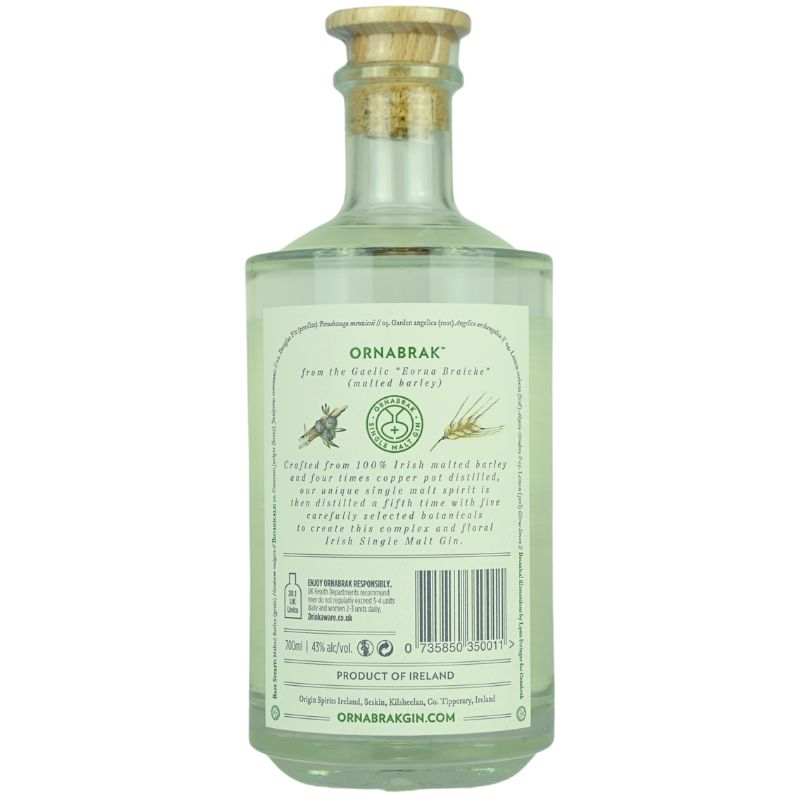 Ornabrak Irish Single Malt Gin – weitere Produktansicht