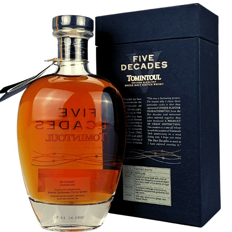 Tomintoul Five Decades
