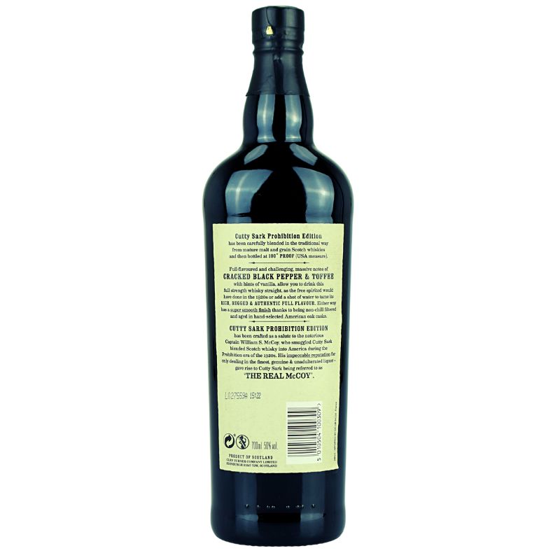 Cutty Sark Prohibition Edition