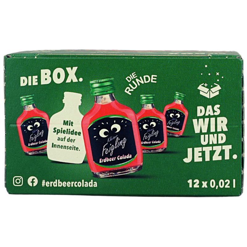 Kleiner Feigling Erdbeer Colada Klopfer