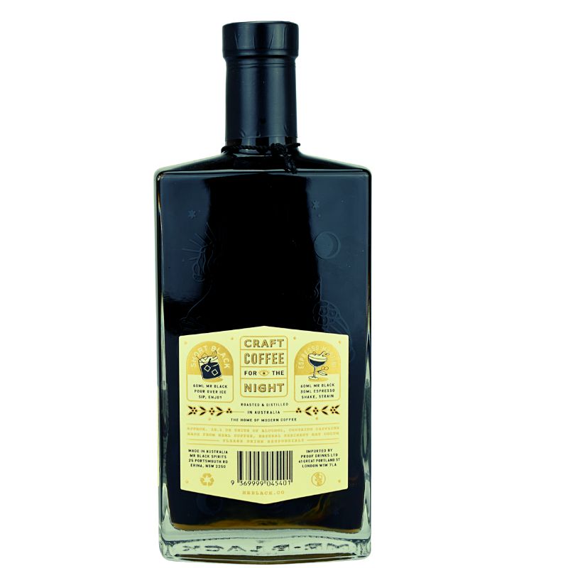 Mr. Black Cold Brew Coffee Liqueur – weitere Produktansicht
