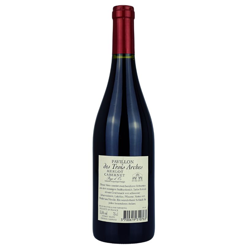 Pavillon des Trois Arches Merlot-Cabernet trocken