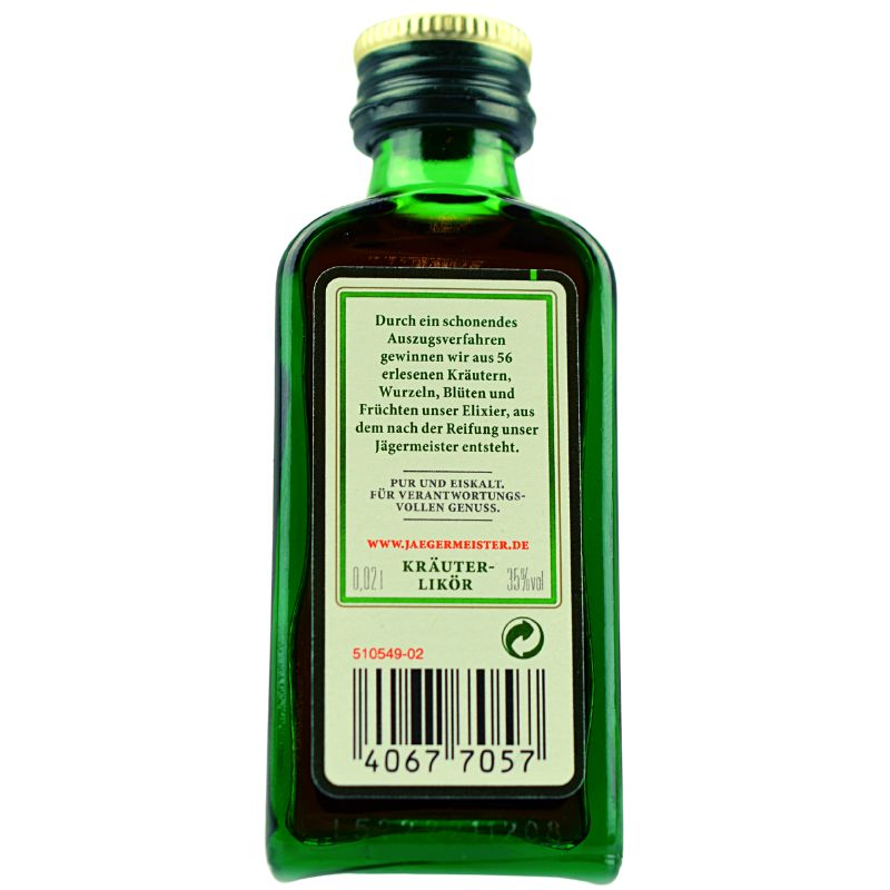 Jägermeister mini – weitere Produktansicht