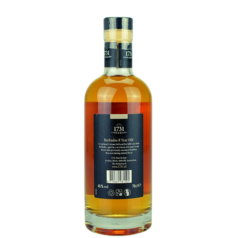 1731 Barbados Rum 8 Jahre – weitere Produktansicht