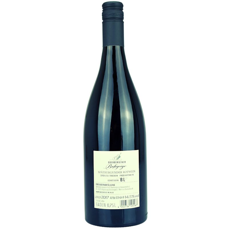 Oberbergener B. Spätburgunder trocken Edition Bl