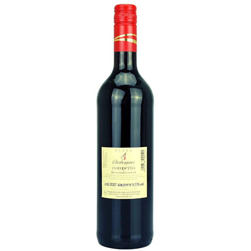 Oberbergener B. Rotwein Concerto süß