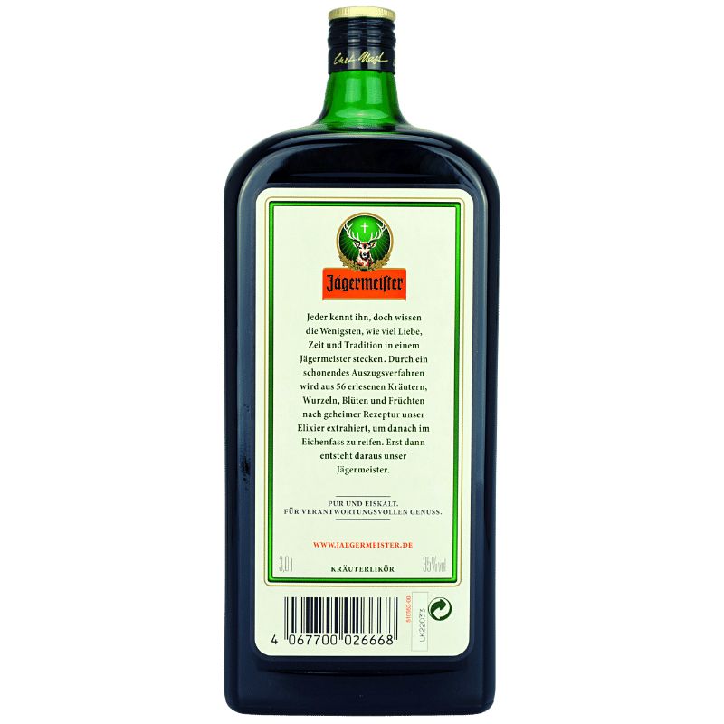 Jägermeister 3 Liter – weitere Produktansicht