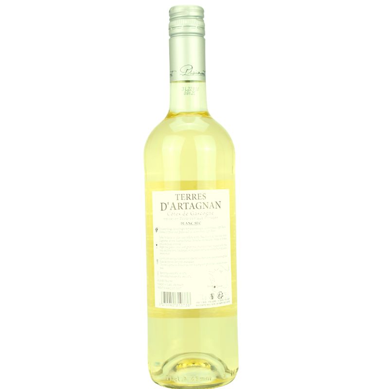 Terres d` Artagnan Blanc sec – weitere Produktansicht