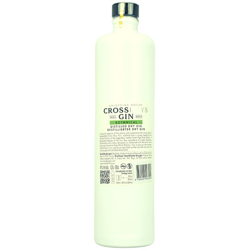 Crosskeys Small Batch Gin – weitere Produktansicht