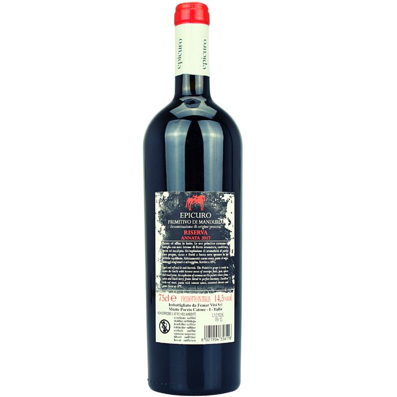 Epicuro Primitivo di Manduria Riserva