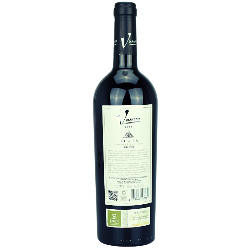 Vinsacro Rioja Bodegas Escudero 2015