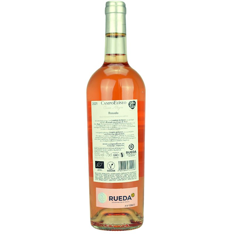 Campo Eliseo Cuvée Alegre rosado 2021