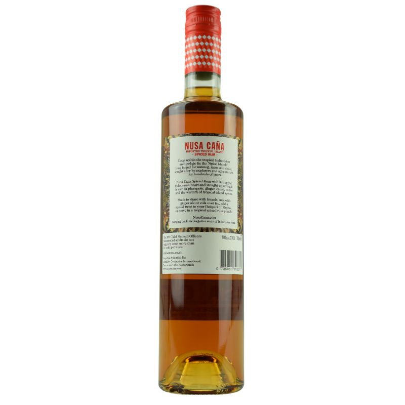 NUSA Caña Tropical Island Spiced Rum – weitere Produktansicht