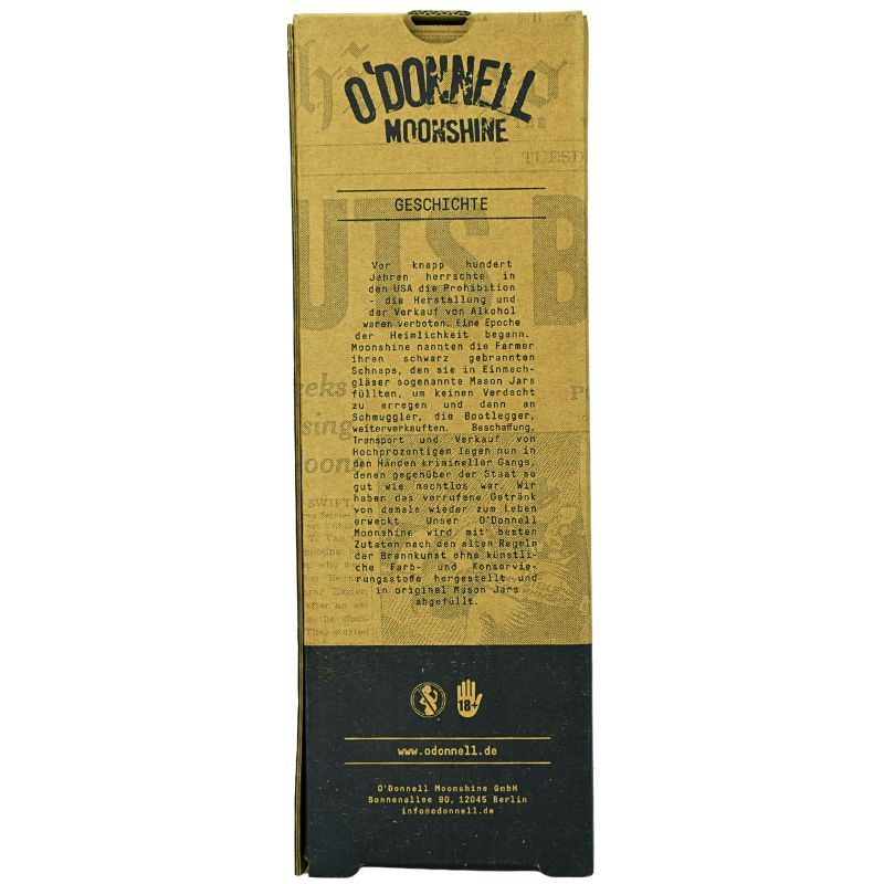 O'Donnell Moonshine Sauer mit Ausgießer