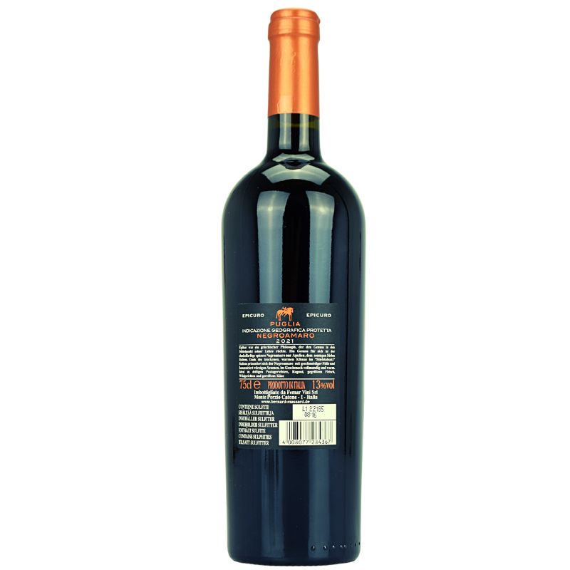 Epicuro Negroamaro Puglia IGP