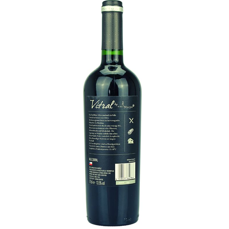 Vitral Vina Maipo Syrah Reserva