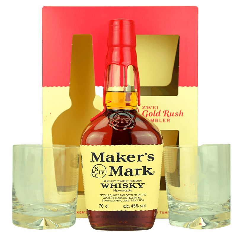Makers Mark Geschenkset mit 2 Tumblern