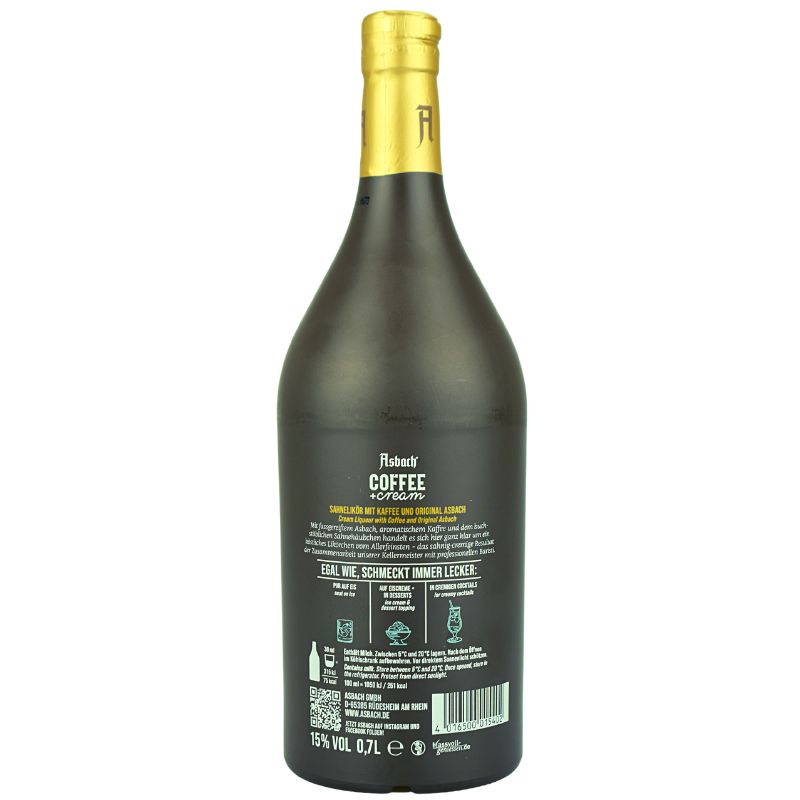 Asbach Coffee + Cream – weitere Produktansicht