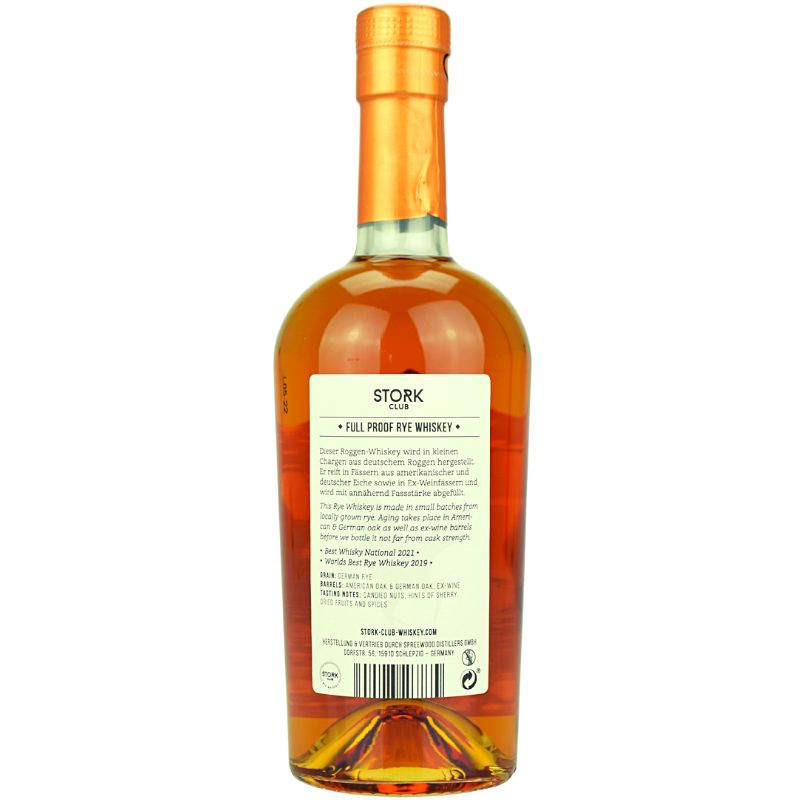Stork Club Full Proof Rye