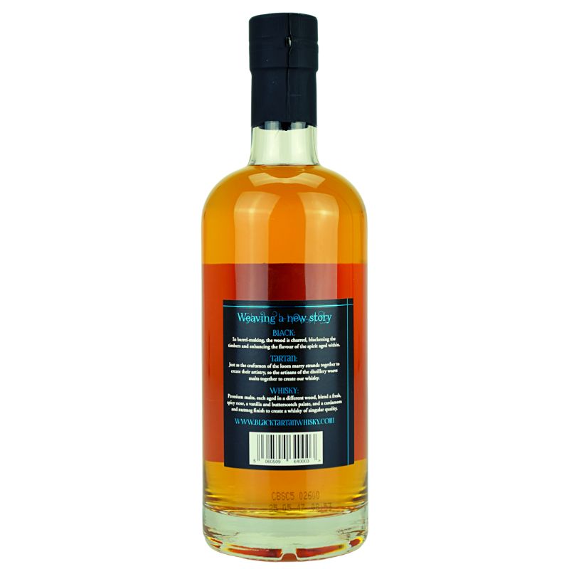 Black Tartan Blended Malt Scotch – weitere Produktansicht