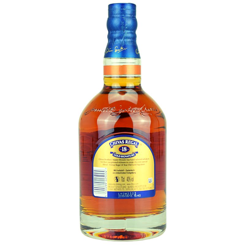 Chivas Regal 18 Jahre Gold Signature