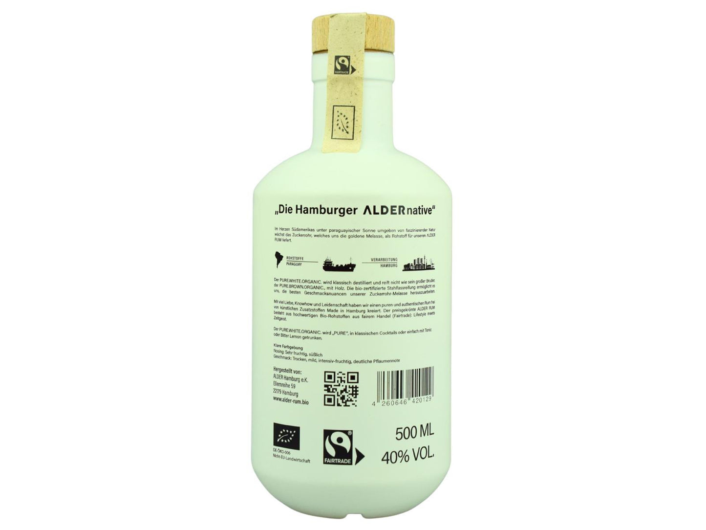 Alder Rum Pure.White.Organic – weitere Produktansicht