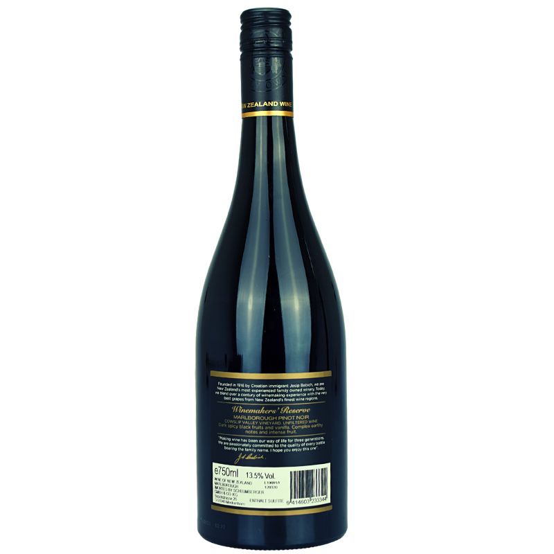 Babich Winemakers Reserve Pinot Noir 2019