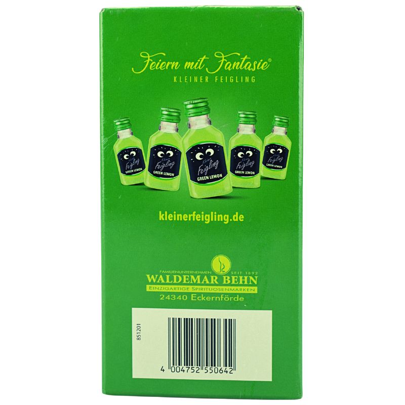 Kleiner Feigling Green Lemon Die Box – weitere Produktansicht