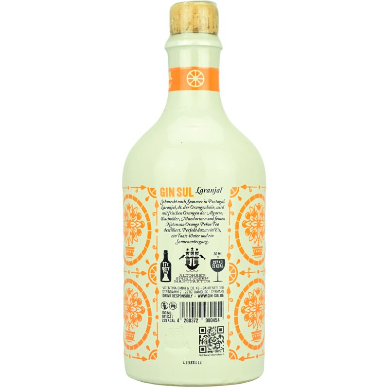 Gin Sul Laranjal – Rückansicht