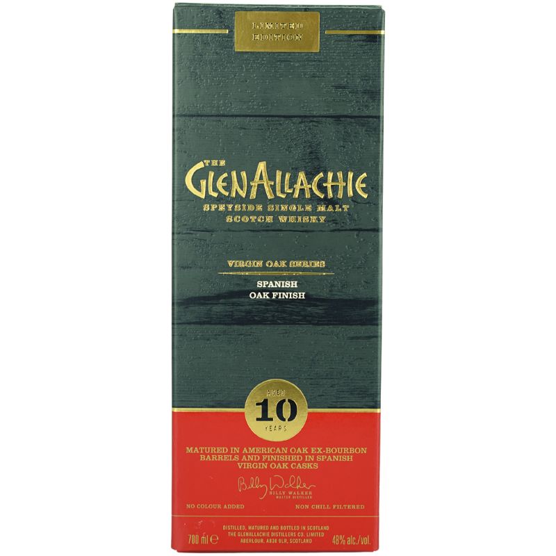Glenallachie 10 Years Spanish Virgin Oak Finish