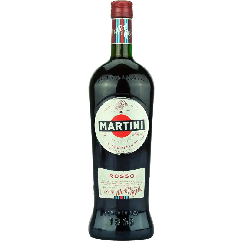 Martini Rosso 1 Liter – Vorderansicht