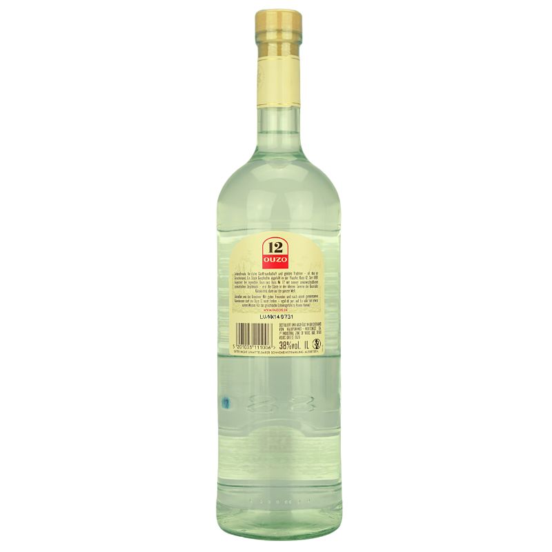 Ouzo 12 Rot 1 Liter