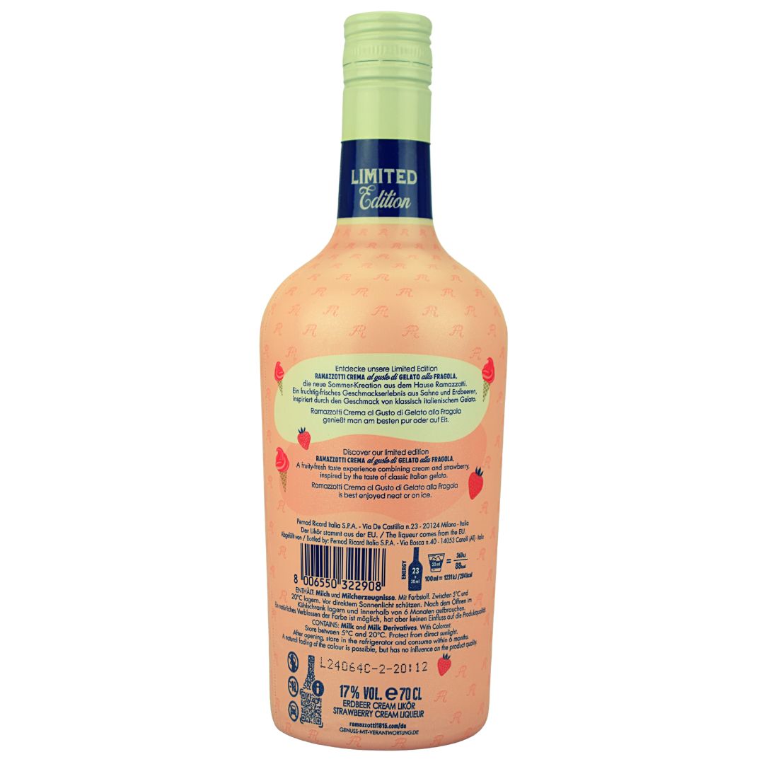 Ramazzotti Crema Erdbeer – weitere Produktansicht