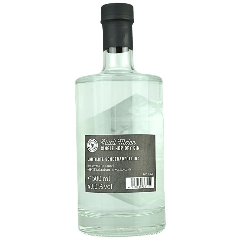 Hanscraft Dry Gin – weitere Produktansicht