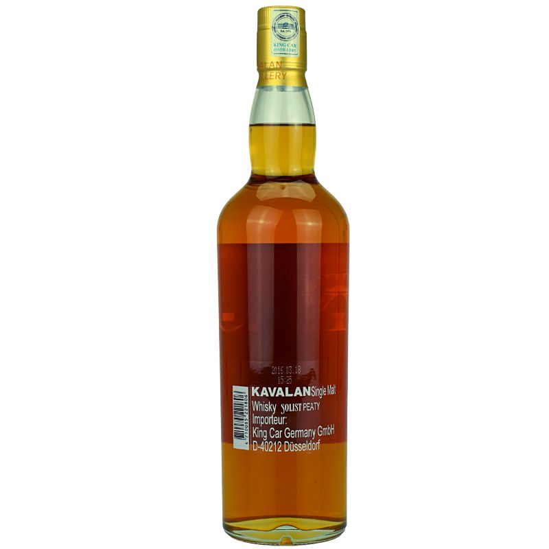 Kavalan Solist Peaty Cask – weitere Produktansicht