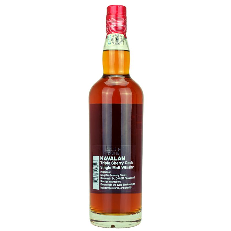 Kavalan Triple Sherry Cask – weitere Produktansicht