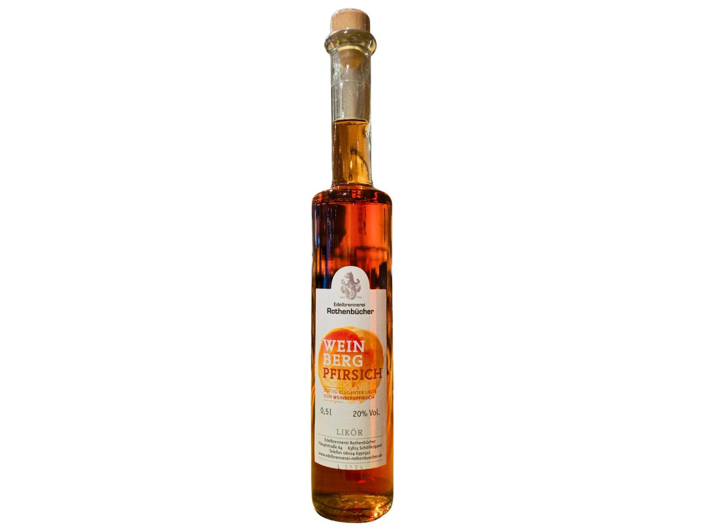 Rothenbücher Weinbergpfirsich Likör