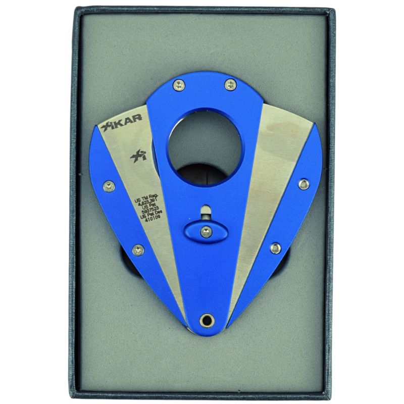 Xikar Zigarrenschneider Aluminium blau
