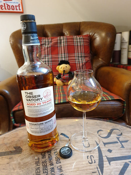 The Observatory Aged 20 Years Single Grain Scotch Whisky Signature Series