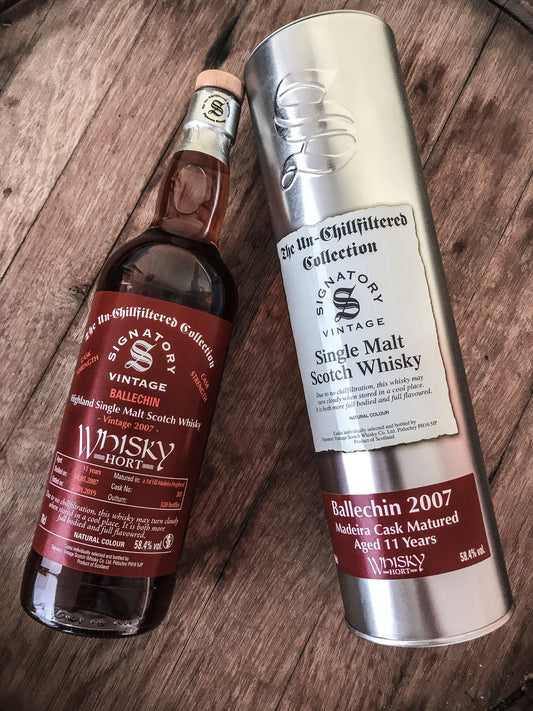 Ballechin 11 Jahre im Madeira Hogshead von Signatory Vintage