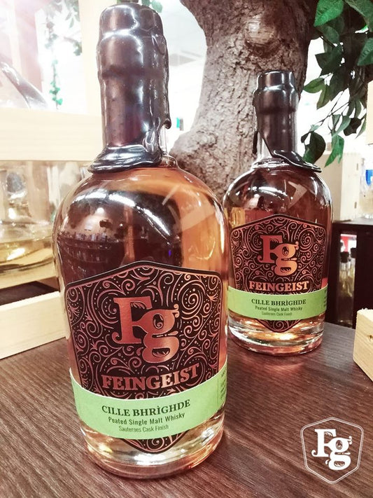 Cille Bhrighde Peated Single Malt Whisky Sauternes Cask Finish By Feingeist