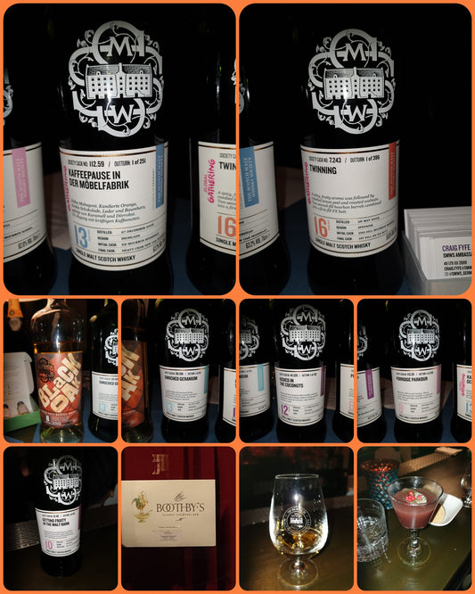 SMWS Tasting in der Boothby's Bar Düsseldorf, 30.09.2020