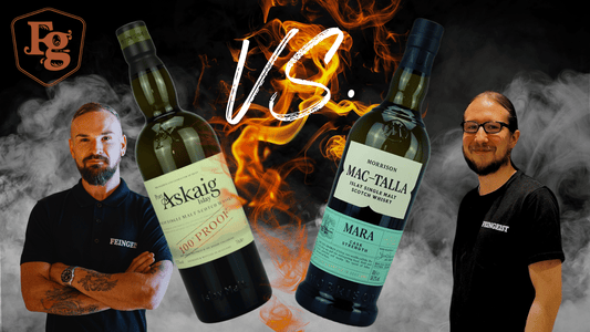 Port Askaig 100 Proof vs. Mac-Talla Mara - Battle of the Peat