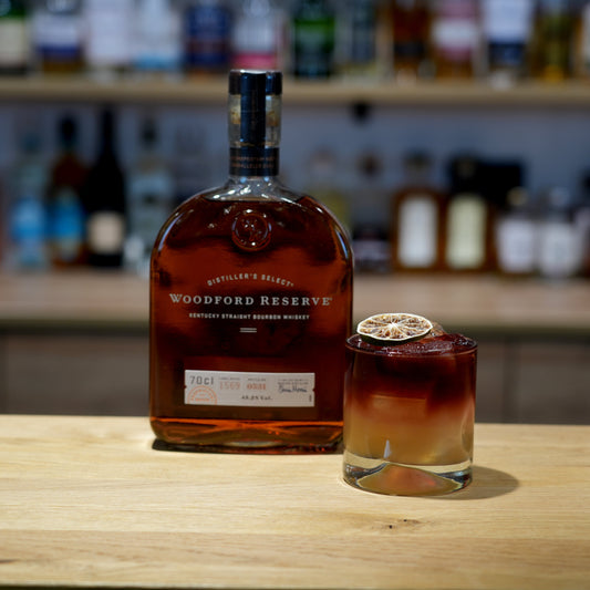 Continental Sour mit Portwein-Float und Whisky