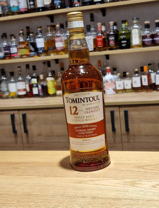 Tomintoul 12 Jahre Oloroso Sherry Cask Finish Batch 2 - Ein Meisterwerk der Aromen?